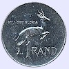 Afbeelding munt geld en berekening valuta van Zuid-Afrika
