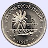 Afbeelding munt geld en berekening valuta van Cocos (Keeling) eilanden 
