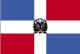 Vlag van Dominicaanse Republiek