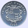 Afbeelding munt geld en berekening valuta van Andorra
