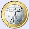 Afbeelding munt geld en berekening valuta van Italië