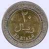 Afbeelding munt geld en berekening valuta van Yemen