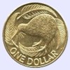 Afbeelding munt geld en berekening valuta van Nieuw Zeeland