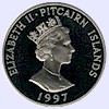 Afbeelding munt geld en berekening valuta van Pitcairn