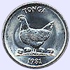 Afbeelding munt geld en berekening valuta van Tonga